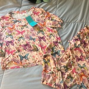 NWT posh peanut pajamas